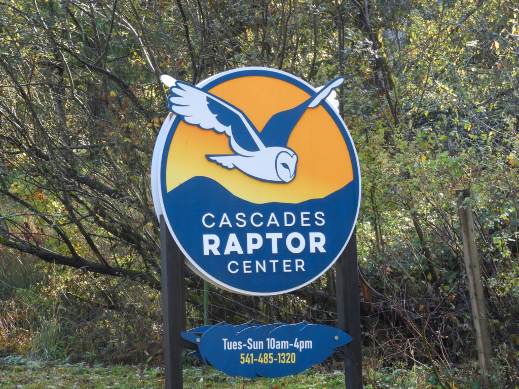 Cascade Raptor sign